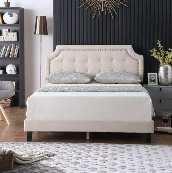 Ryyan Beige Bed