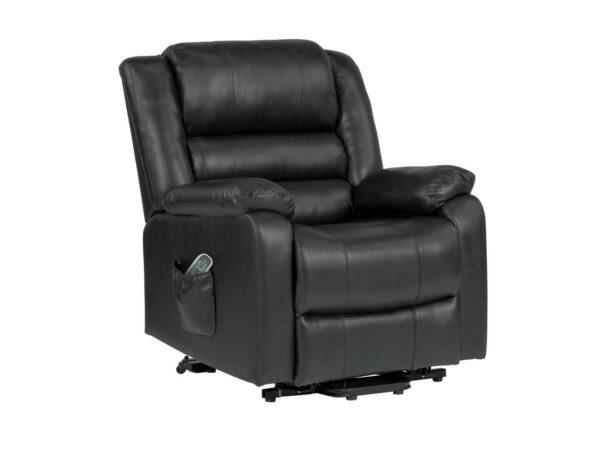 Buxton Power Leather Recliner Chair