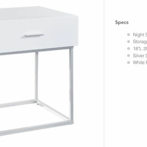 Side Tables - Chrome Legs