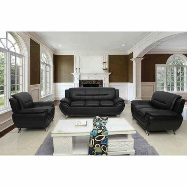 SPEEDY - Leather Faux Sofa Set 3 + 2 + 1