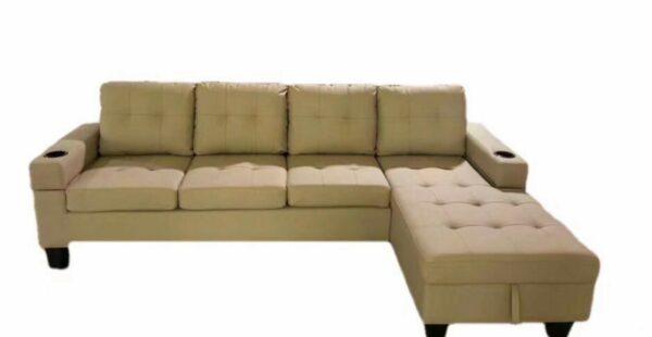 COZY 4 Seater Leather Couch