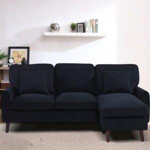 Mona Sofa - 3 Seater - VELVET FABRIC