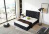 DT01 - Black Storage Bed