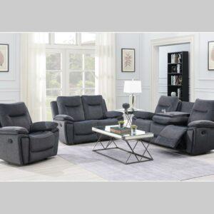 Finlay Fabric Manual Recliner Set